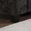 Chaise d'appoint rembourrée avec coussins Abigail