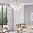 Modern Gold Chandelier Lighting, Cloud Glass Metal Chandeliers, 3 Tier Round Hanging Ceiling Light Fixtures For Living Room Bedroom Dining Room (e12)-453914048