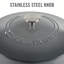 Martha Stewart Gatwick Faitout rond en fonte avec couvercle-73356911