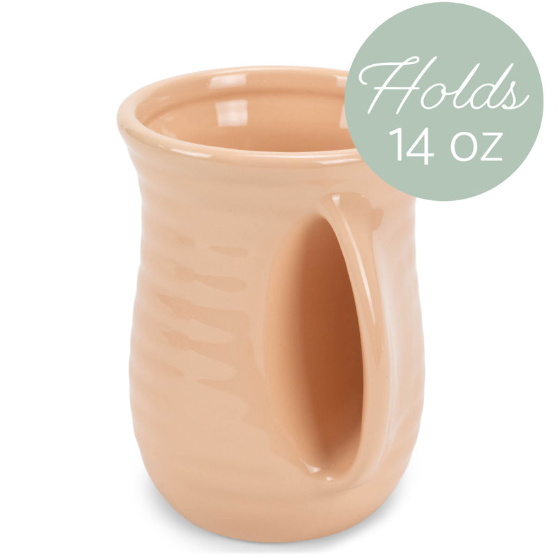 Tasse chauffe-mains rosé 14 oz, Rosé