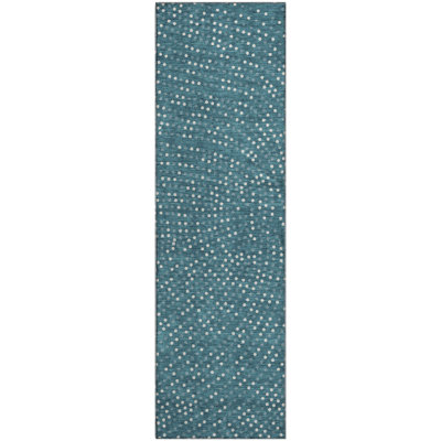 Premium Machine Washable Colmenero AMF1021 Circles Rug