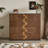 Wooden sofa side cabinet multi-functional accent