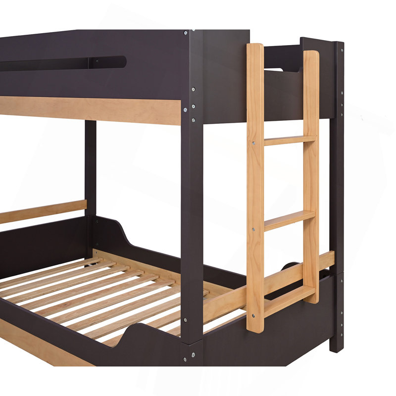 Mobilier de chambre à coucher au-dessus d'un lit superposé de style contemporain