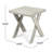 Heatherfield Solid Wood Outdoor Side Table , 18 " W 18 " D-29179086