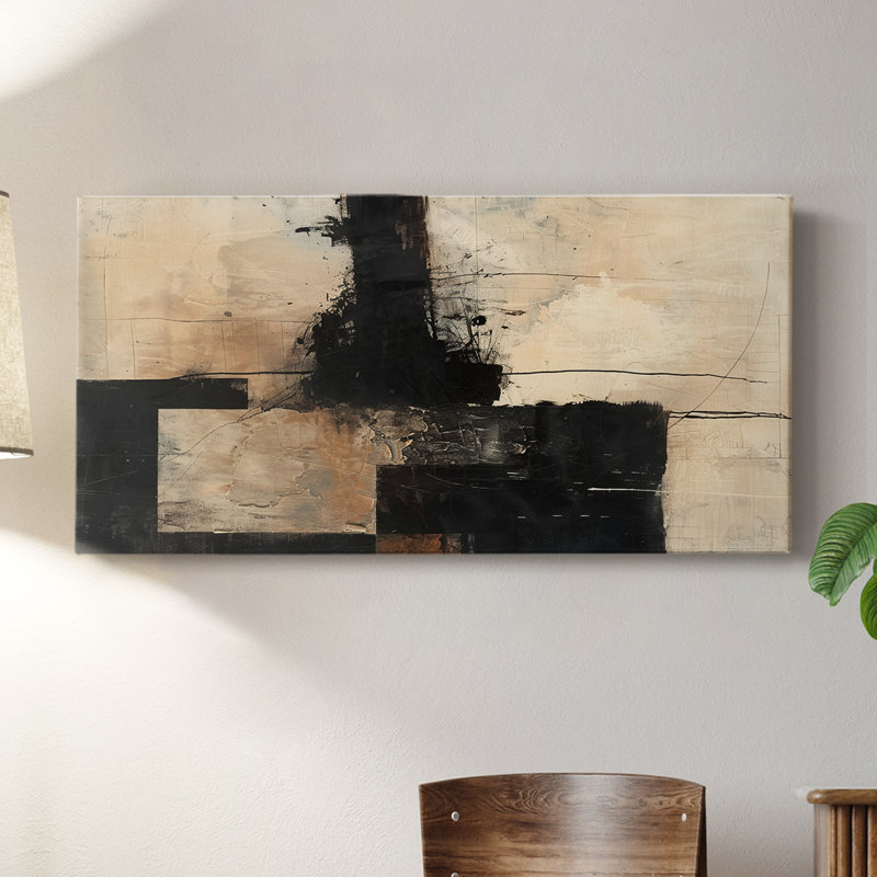 Abstract Series 3 #LXXV-Gallery Wrapped Canvas, 20" H x 40" W