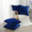 Velvet Pleated Throw Pillow Cover-1722606643