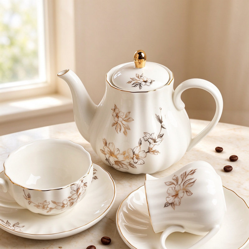 Marlow Home Co. Stovetop Safe Teapot Set Teapot For