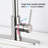 Stainless Steel Kitchen Faucet With Soap Dispenser, Brushed Nickel - Scratch Resistance, Rust Spot , Easy To Clean In Dispenser Scratches, Rust, And Spots, 1.8Gpm Max Flow Rate-71494052