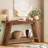 54" Farmhouse   Console Table  ,Narrow  Entryway Table  Sofa Table for living room-729829281