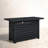 Steel Propane/Natural Gas Outdoor Fire Pit Table With Lid-993089408-993089411