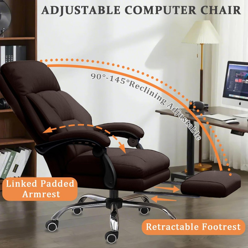 Executive Chair, Dark Brown