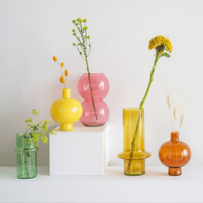 Geri 10.65'' Glass Table Vase