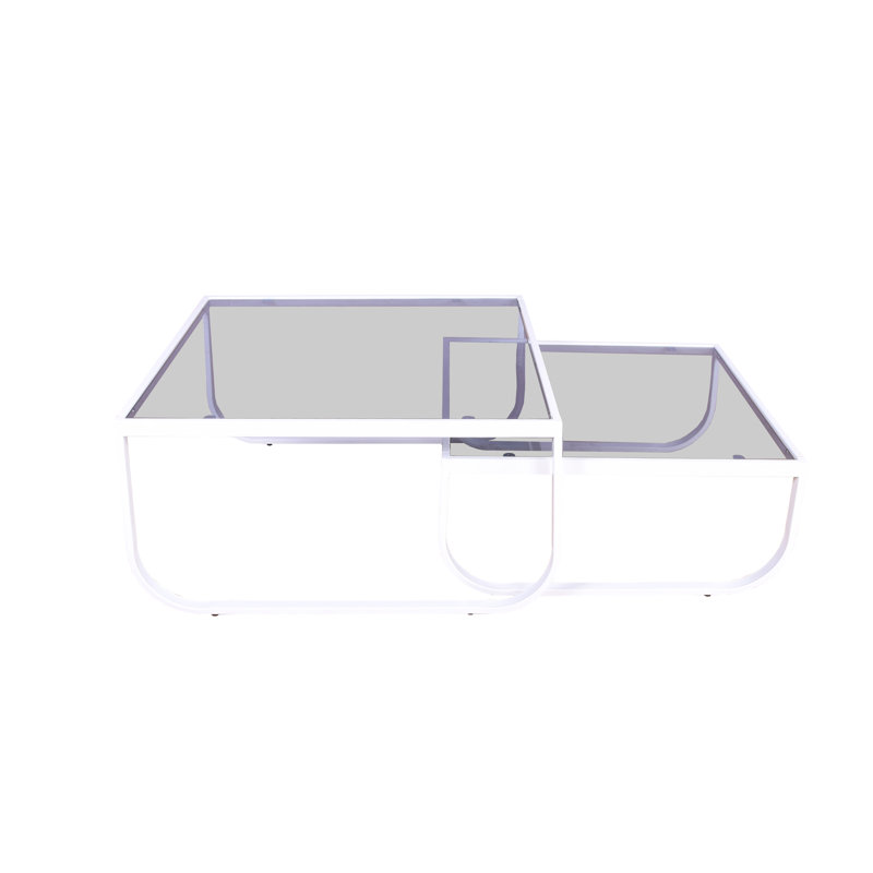 Votaw Frame Coffee Table, White