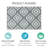 Birgid Geometric Non-Skid Kitchen Mat-301461276