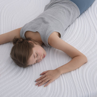 7cm Medium Feeling Memory Foam Mattress Topper Infused With Gel For Comfort Sleep
