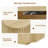 Ebern Designs 64" Vertical-Striped 4-Door Sideboard-1180795829