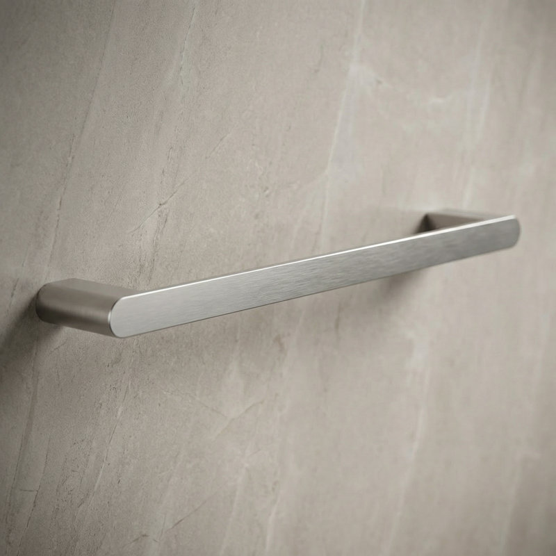 Linear Towel Bar, Brushed Nickel