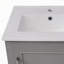 Petit meuble-lavabo avec lavabo en céramique