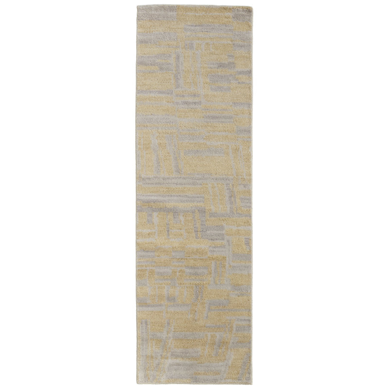 Thom Filicia Handmade Wool Abstract Area Rug, Runner 2'6" x 8'