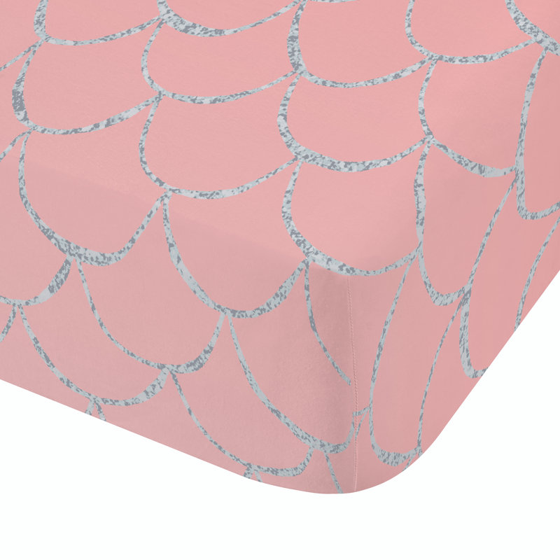 Mermaid Fitted Sheet, Double