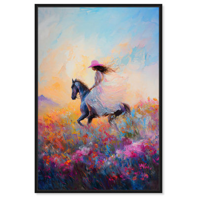 Impression féminine sur toile par Art Remedy