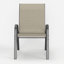 Chaises de salle à manger d'extérieur empilables l 24 po Ortonville, chaises en polyester enduit de PVC Densy-471512654