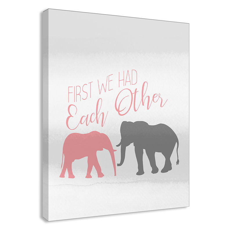 Then You 1 Canvas Art, 14" H x 11" W x 1.5" D