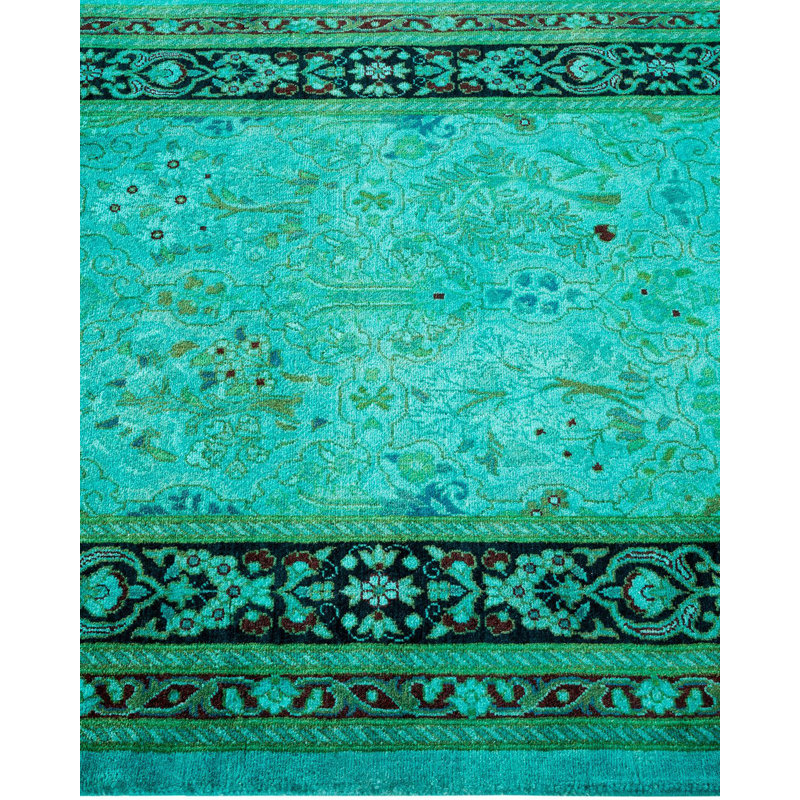 Fine Vibrance One-of-a-Kind 2' 7" X 12' 4" Hand Knotted Area Rug