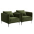 Fauteuil Rae (ensemble de 2)