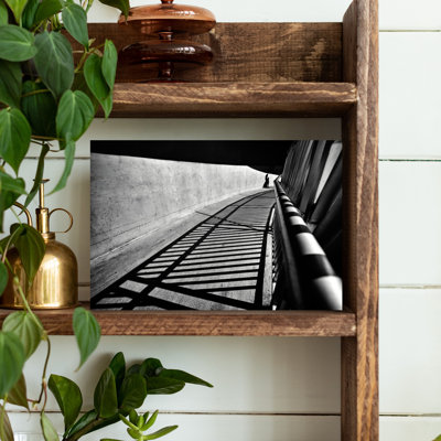 Contemporary Art Contemporary Abstract Urban Architecture Wall Art by Rahmad Adriansyah - Wrapped Canvas Print