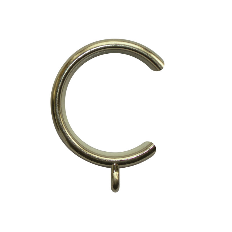 Marinez 3.5cm Curtain Rings, Silver
