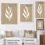 Minimal Botanicals, feuille simple sur fond beige-186205970-186205953