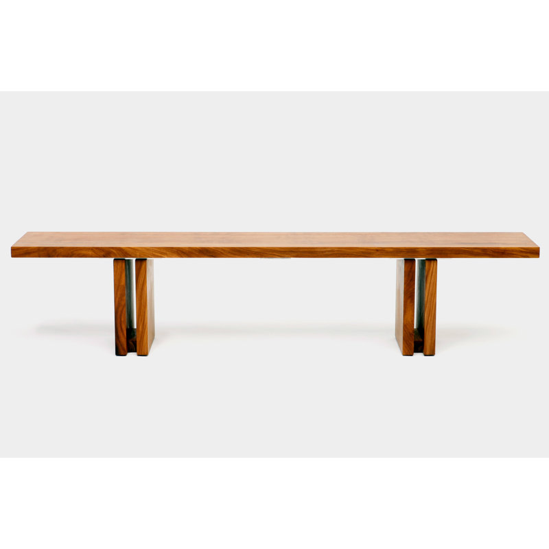 Occidental Solid Wood Dining Bench, 18" H x 120" W x 16" D