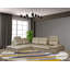 Canapé modulaire en cuir véritable Abington -853373233
