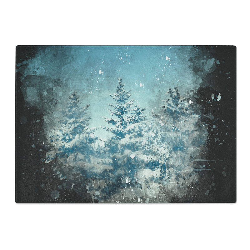 Winter Forest Vol.9 Chopping Board, 20cm W x 28.5cm L
