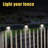 Solar Powered LED Deck Lights Outdoor Waterproof Step Lights for Fence Stairs Yard Pathway-82537930