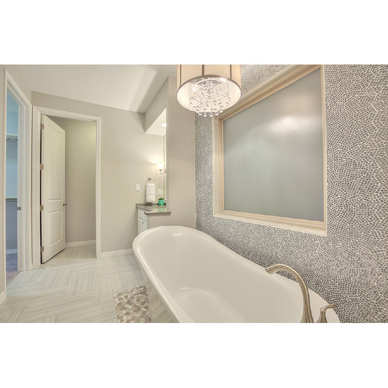 Chronicle 24" x 3" Porcelain Cove Base Tile Trim in Era