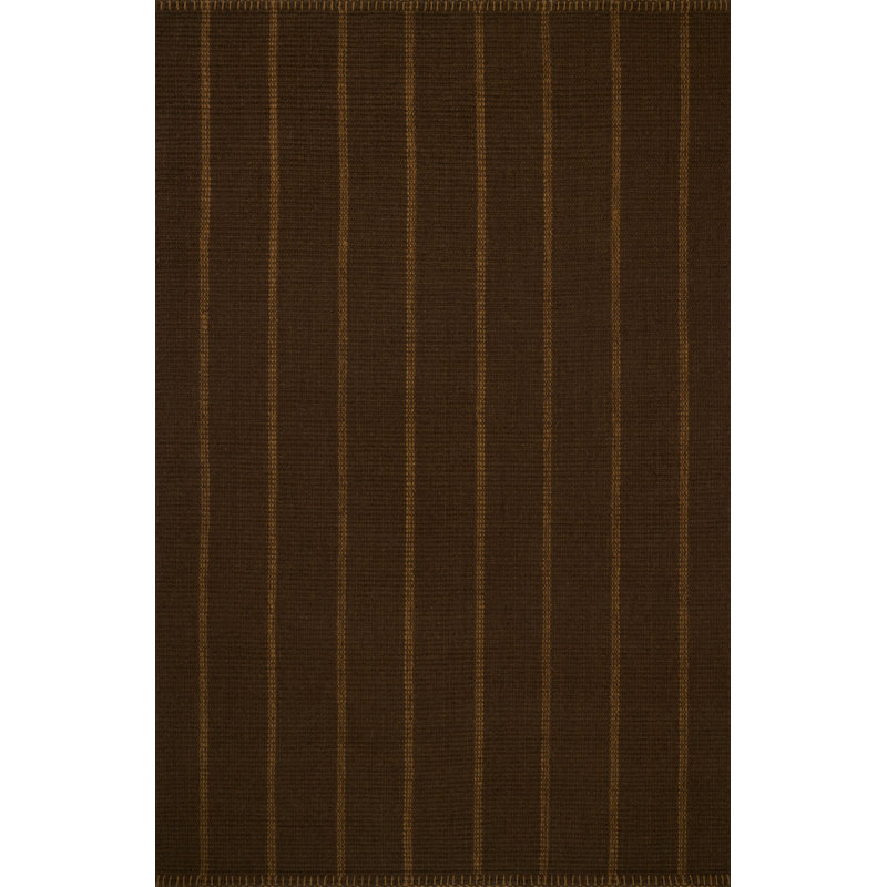 Amber Lewis x Loloi Harlan Espresso / Toffee Area Rug, Rectangle 8'6" x 11'6"