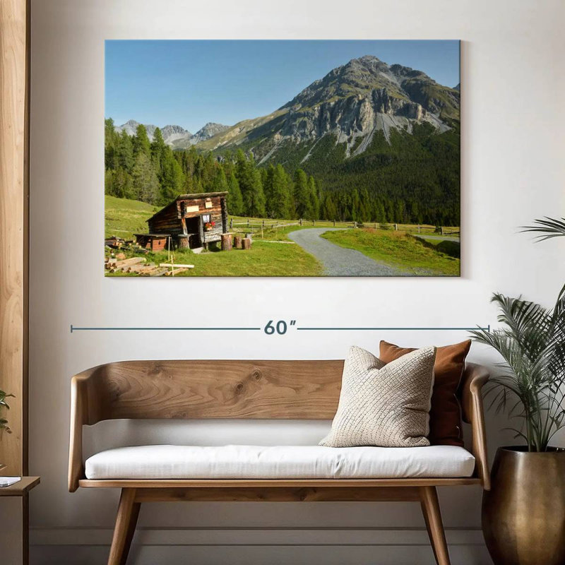 Swiss National Park, 34" H x 51" W
