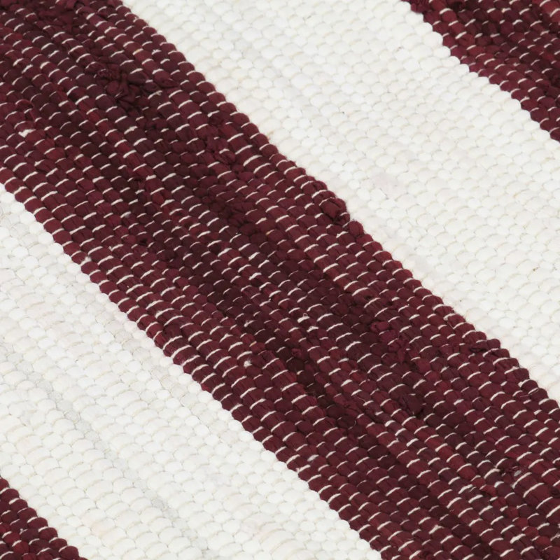Mahaffie Striped Hand Woven Area Rug, Rectangle 160 x 230cm