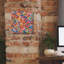  «Winding Path 2» par Cheryl Warrick, art mural sur toile, 12 po x 12 po