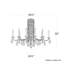 Siena 10 Light 40.5in x 30in Chandelier in Antique Silver with Clear Heritage Handcut Crystals-340986959-340986961