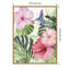«Hibiscus and Hummingbird I» par Paxton Parker - reproduction sur toile flottante-1626855095