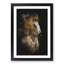 Mandrill Monkey Paint Splash - Picture Frame Graphic Art-56922821-56922820