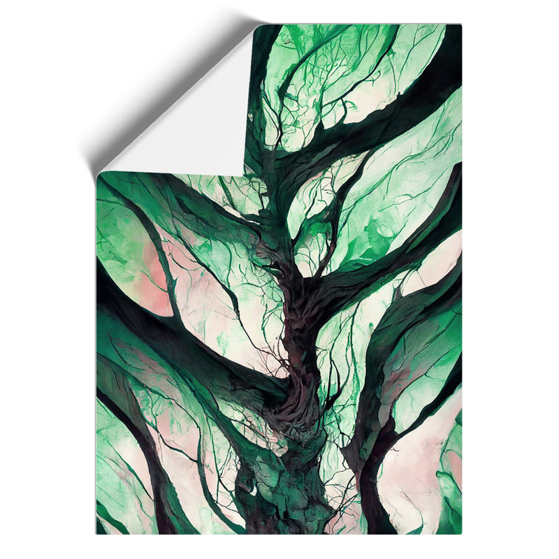 Branches of a Tree Abstract No.3 - Wall Art, Paper, 59.4cm H x 42cm W, No Matte