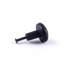 Iron Cabinet Knob Black Round Cobble Stone Design Cabinet Hardware