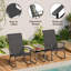 Ensemble de patio à bascule 3 pièces pour balcon, bord de piscine ou jardin-1914126733