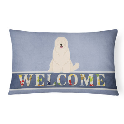 Coussin South South Sheepdog Welcome