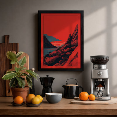 Alien Landscape Modern - Print