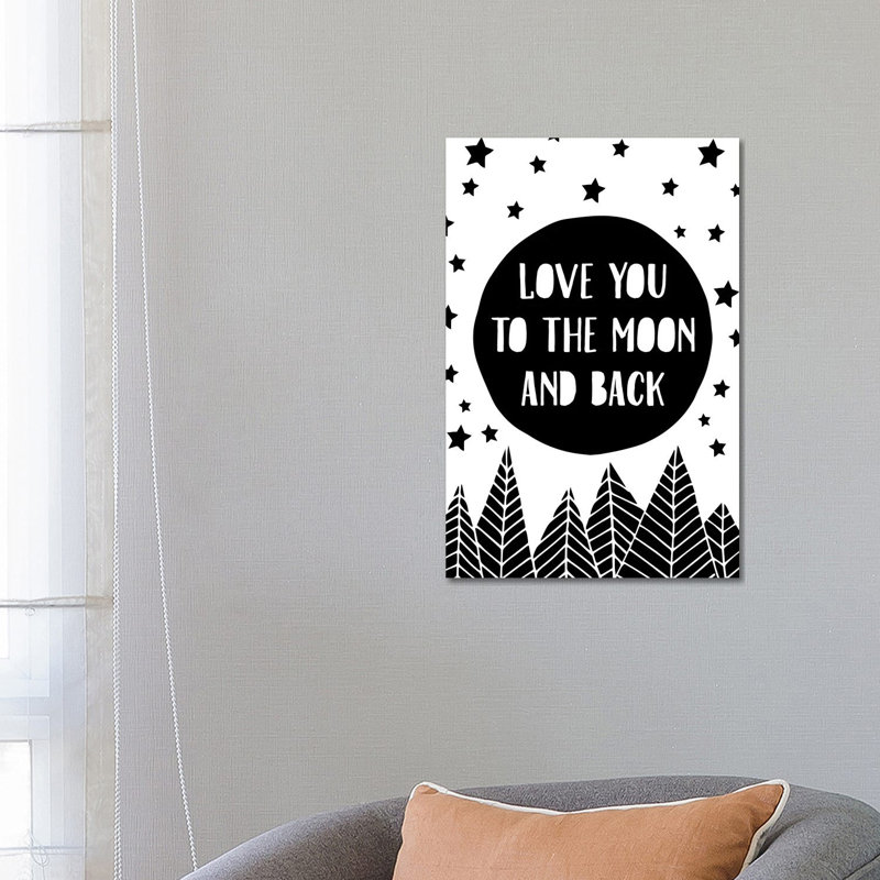 To The Moon by The Native State - Gallery-Wrapped Canvas Giclée on Canvas, Canvas, 66.04 cm H x 45.72 cm W